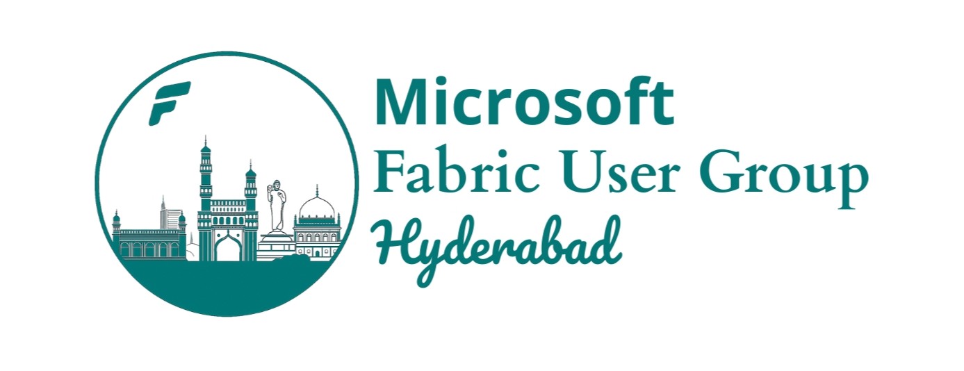 Microsoft Fabric User Group Hyderabad Logo
